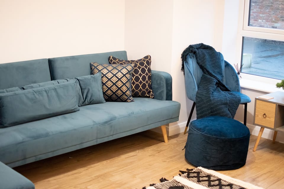 Cosy reading corner