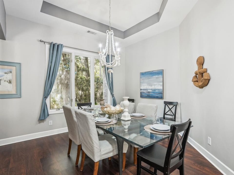 Formal Dining Room with Seating for 8 at 6 Cottage Court