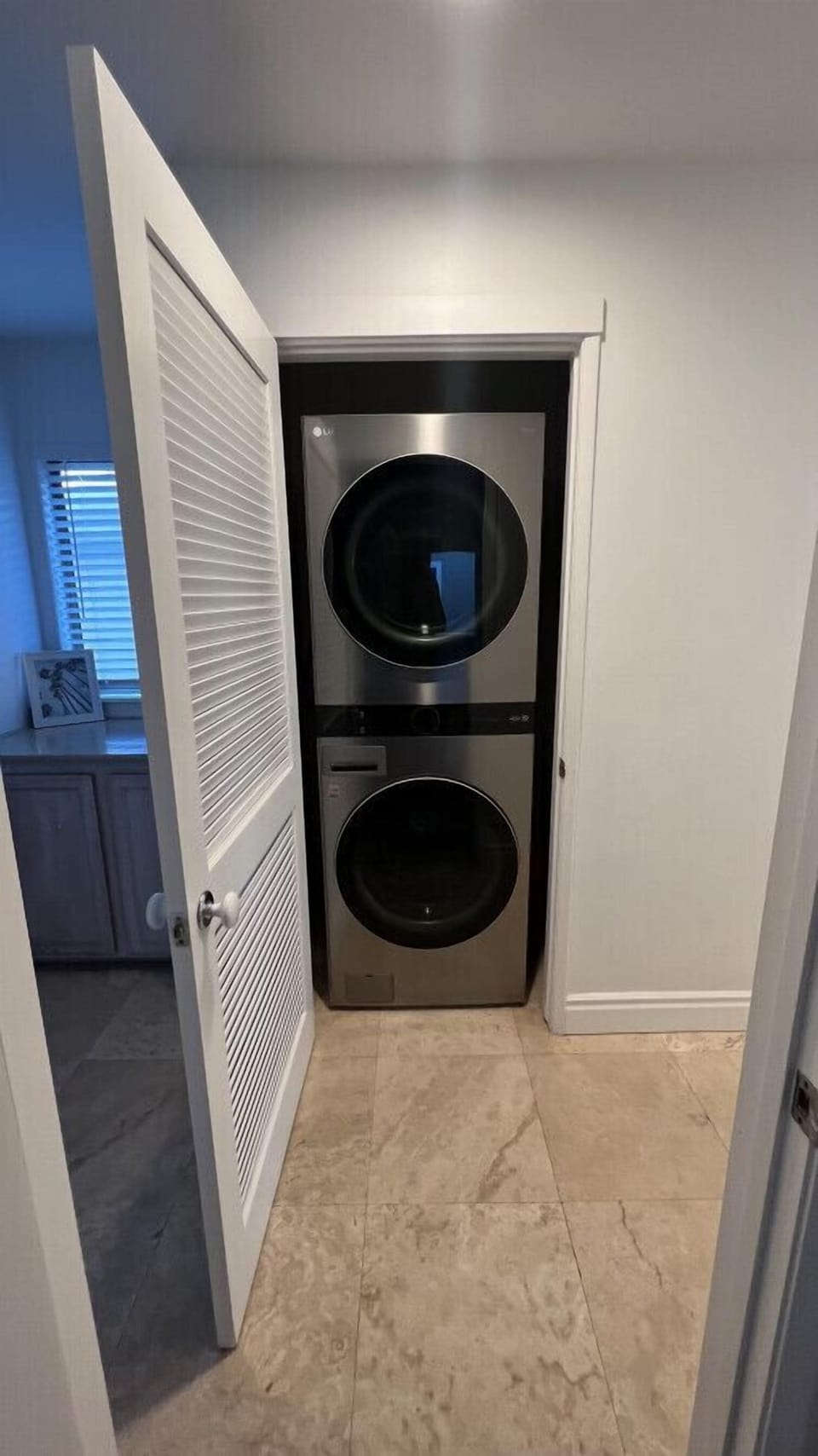Laundry room. Hallway