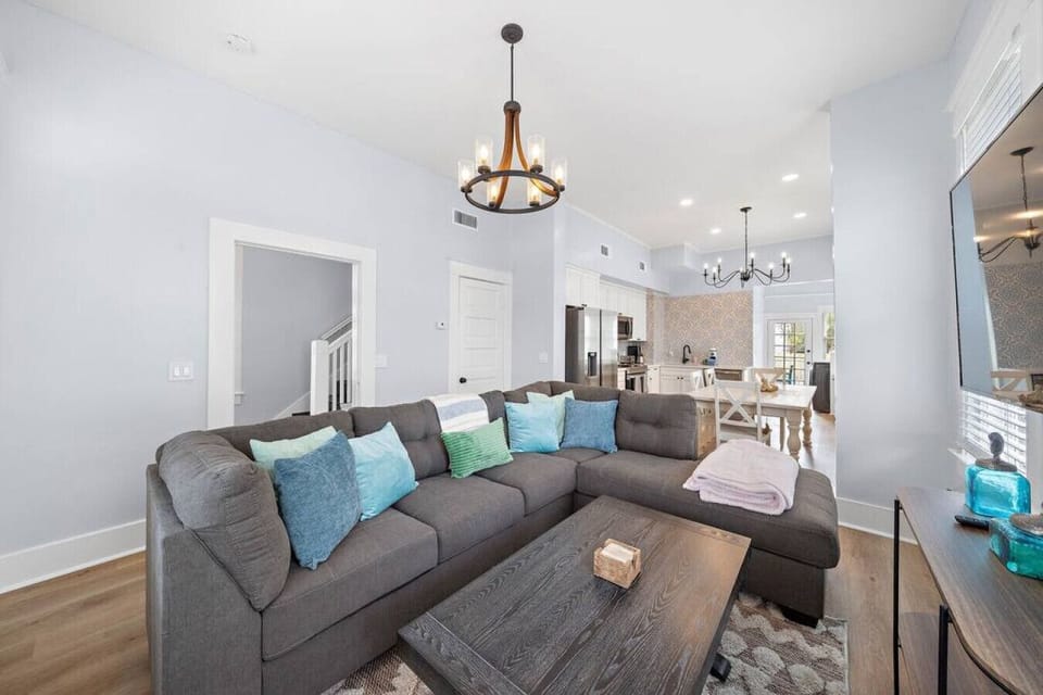 This is the main living room area of the home