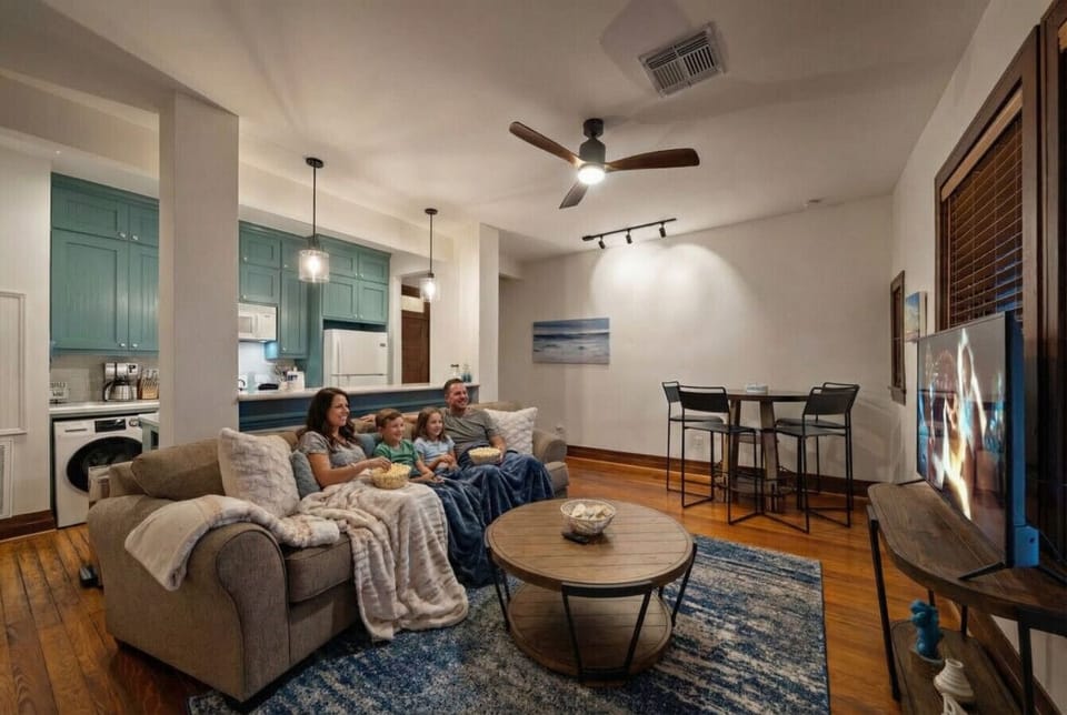This is the main living room area of the home