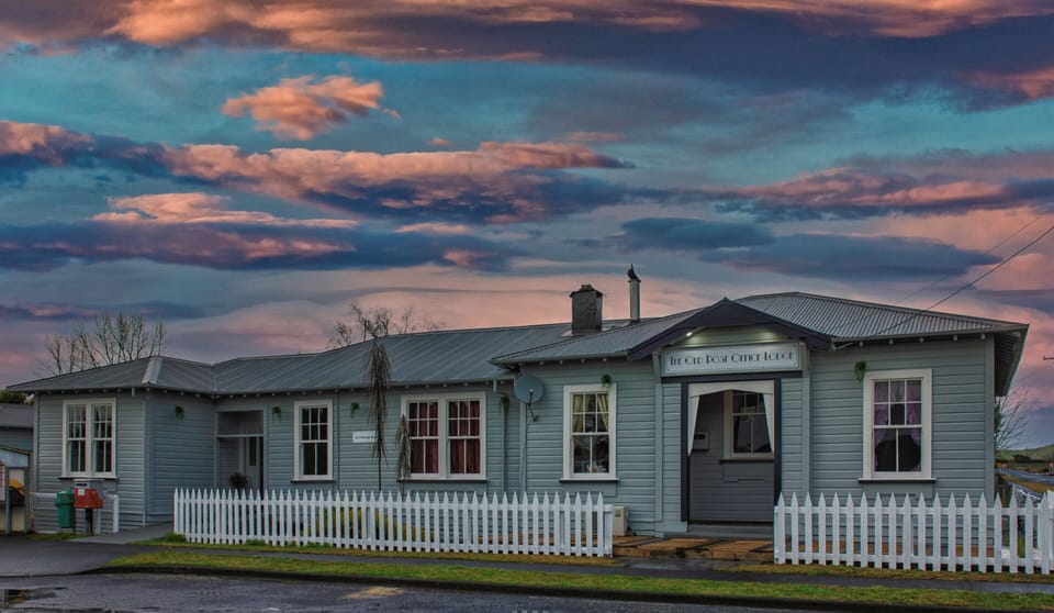 The Old Post Office at dusk