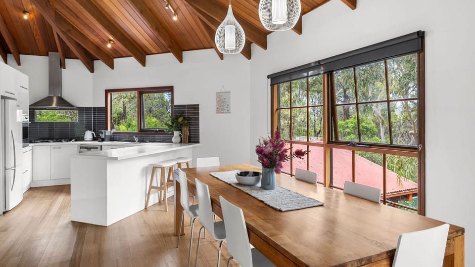 Upscale dining and kitchen areas