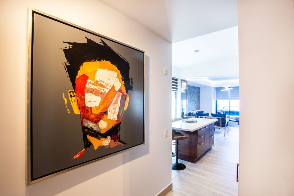 Hall entrance to the apartment