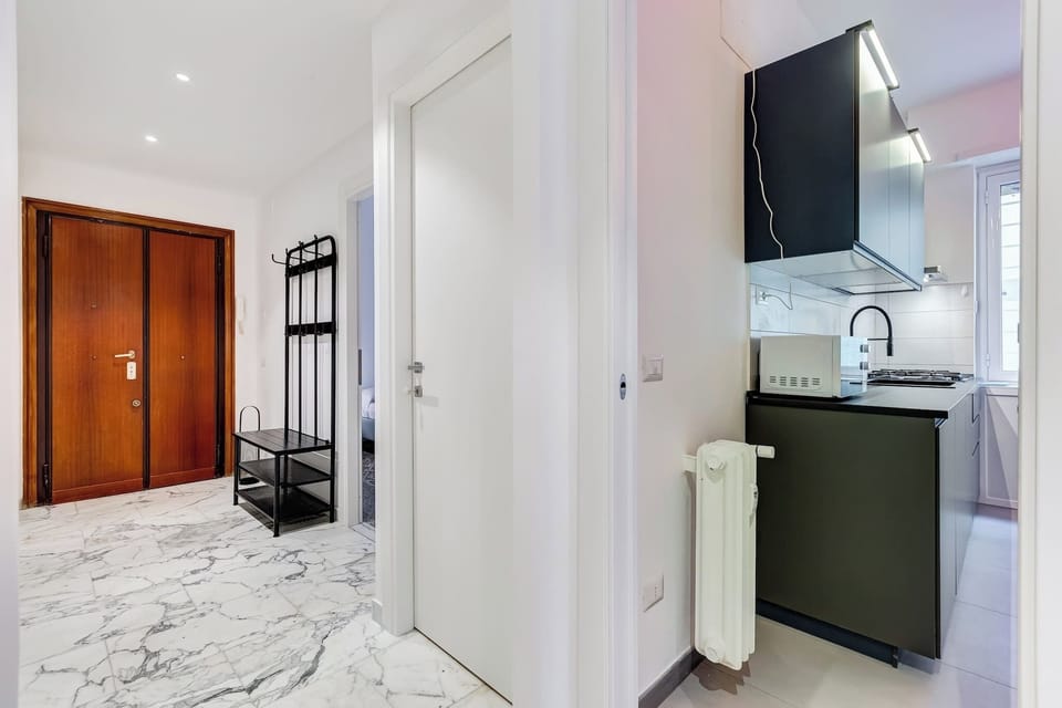 Kitchen and entrance