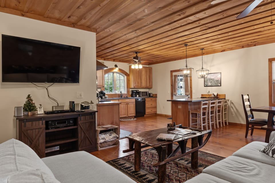 Smart TV, Speakers, and Home phone 