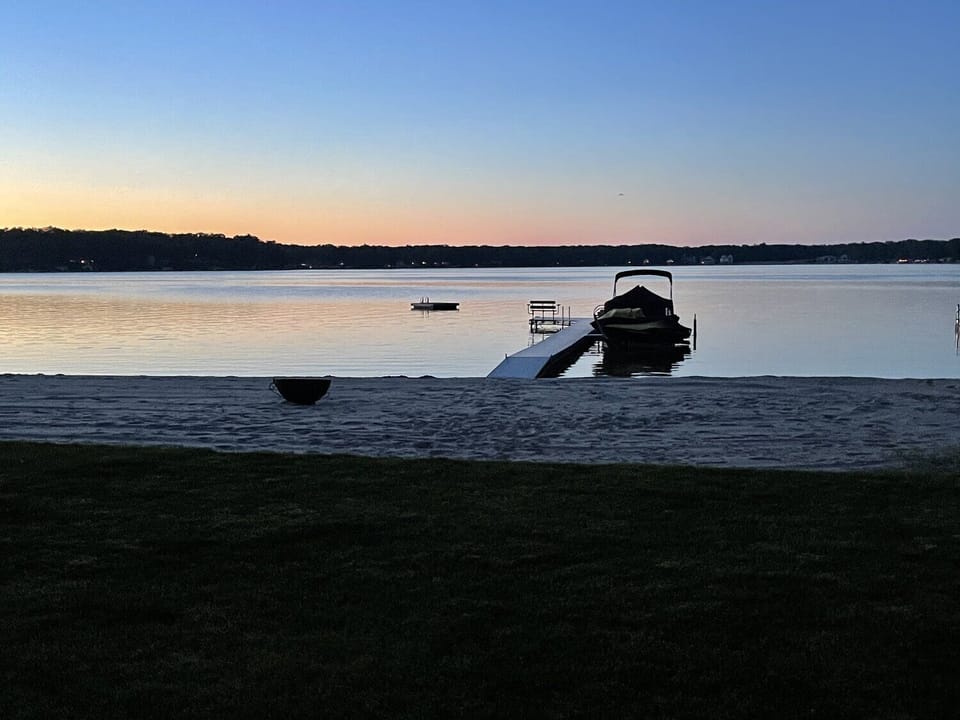 Sunset over Big Star Lake