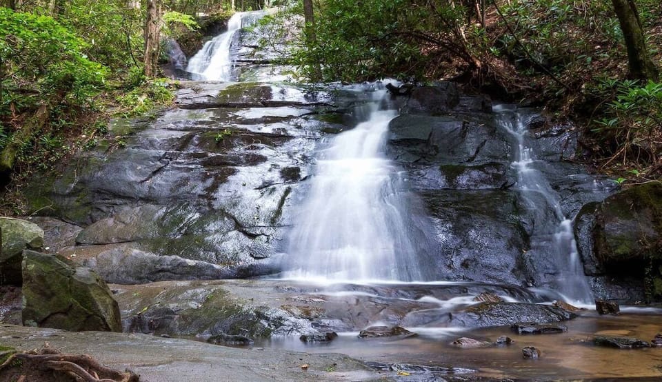 Fall Branch Falls, located in Cherry Log, is one of the more popular waterfalls in the area. The falls are located within 25 minutes of the cabin