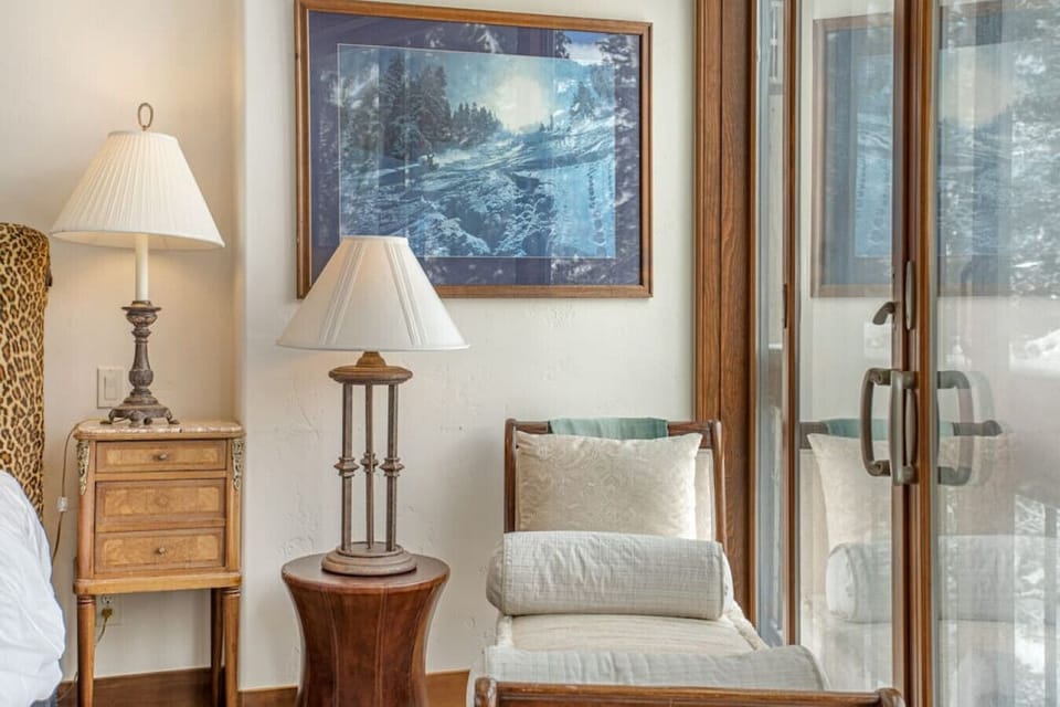 Sit and take in  the view while enjoying a relaxing book.
