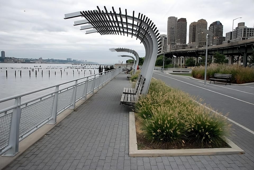 Stroll the scenic waterfront promenade moments from your stay.