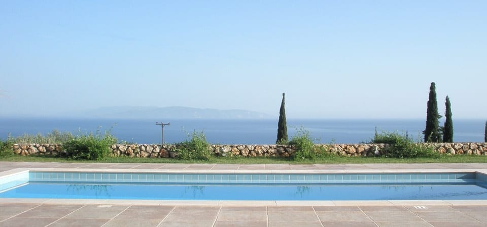 The view from the pool