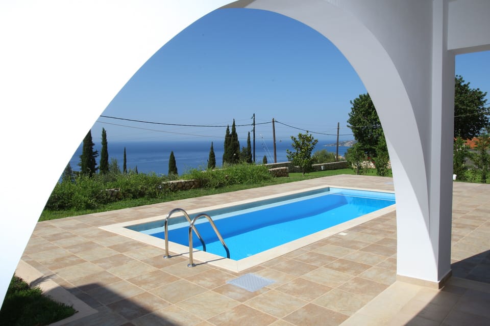 The view from the pool