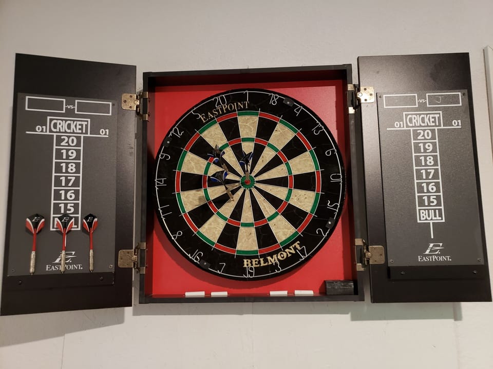 Dart board