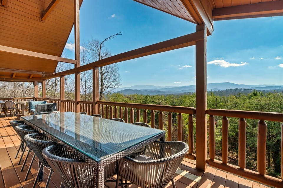 Delight in stunning views while dining