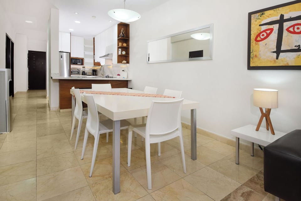 Share laughter and create memories at our 6-seater dining table.