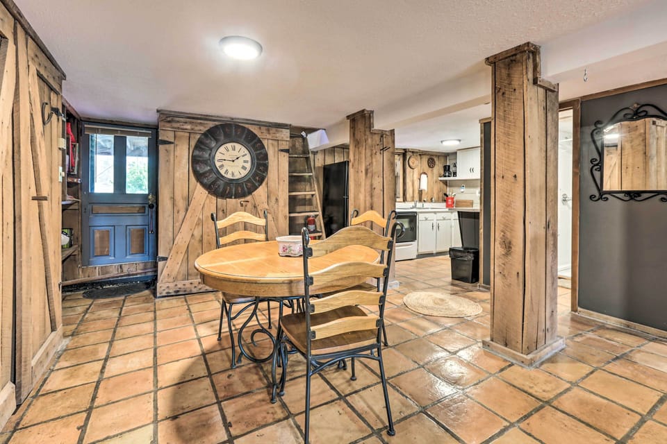 Dining Area | 1st Floor | Ladder & Trap Door to Access 2nd Floor