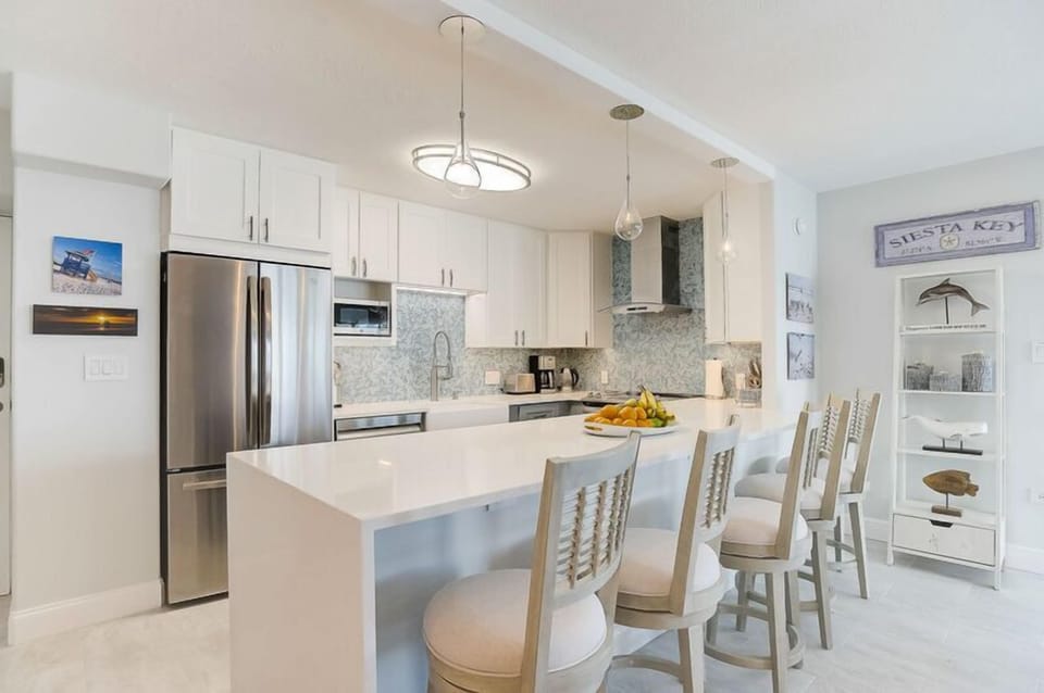Modern kitchen with all appliances