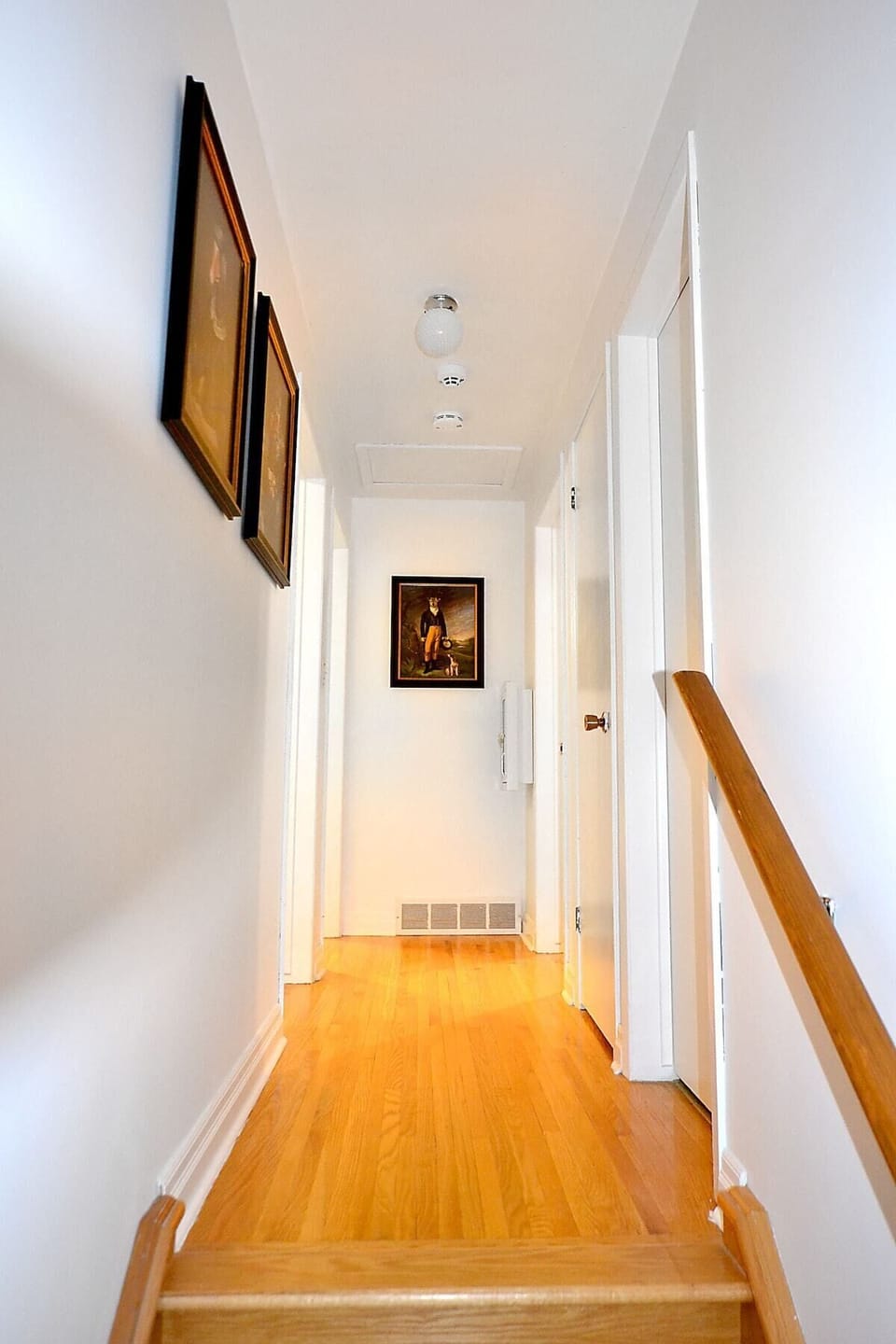 Second Floor Hallway, and Wall Art