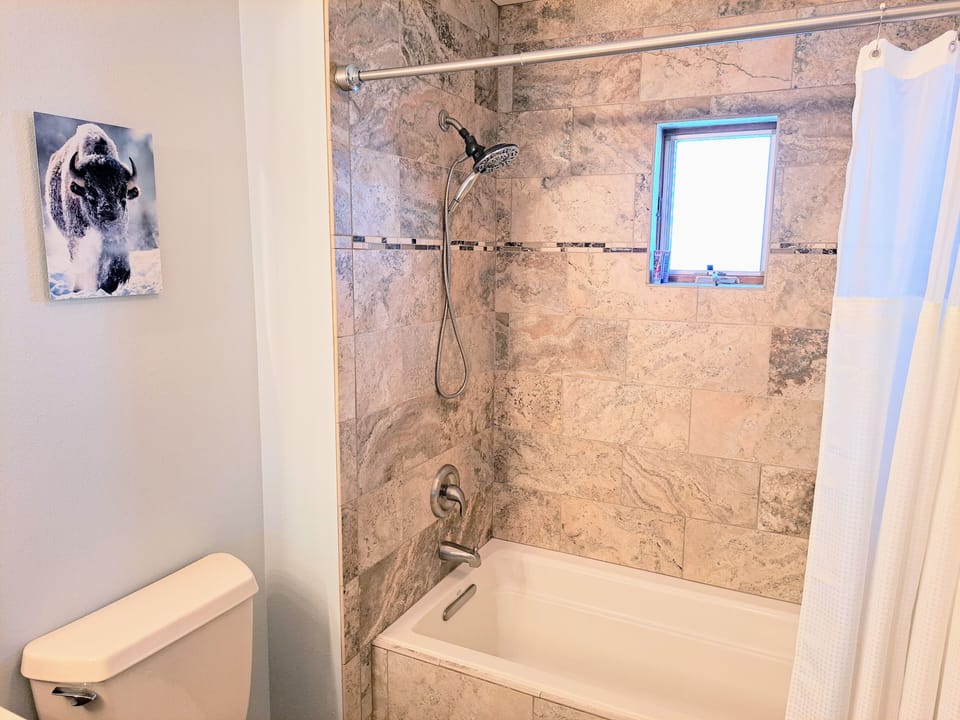Hall bathroom upstairs