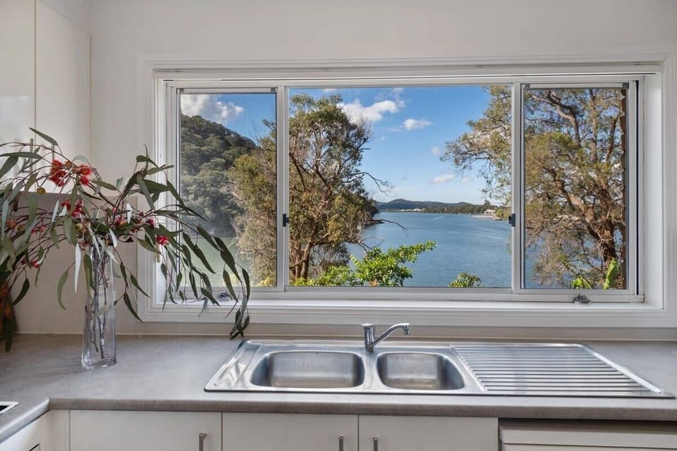 Fully Equipped Kitchen - open plan also with water views