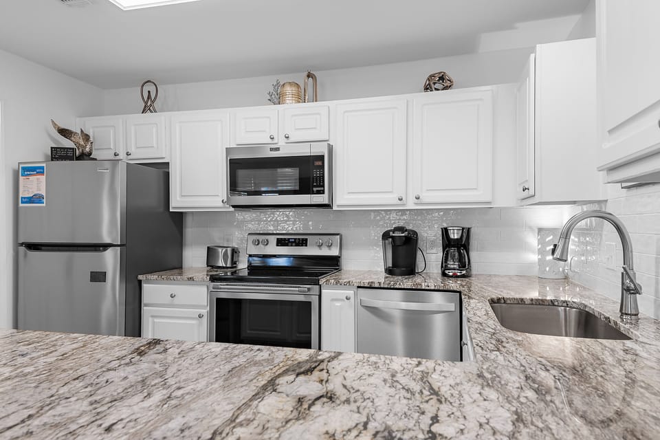 Stainless Steal appliances