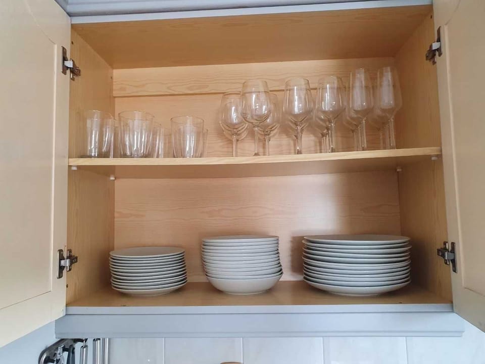 Kitchen full stocked with all you need for Holiday rentals 