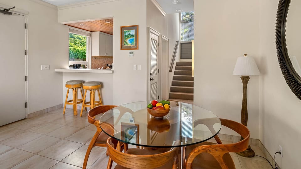 Kapalua Bay Villas #12G5 - Dining Room & Entry - Parrish Maui