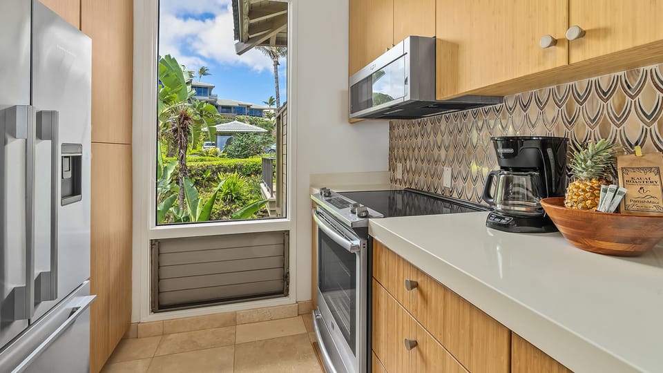 Kapalua Bay Villas #30B2 - Fully Equipped Kitchen - Parrish Maui