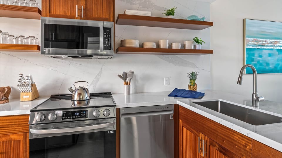 Kapalua Bay Villas #33B2 - Fully Equipped Kitchen - Parrish Maui