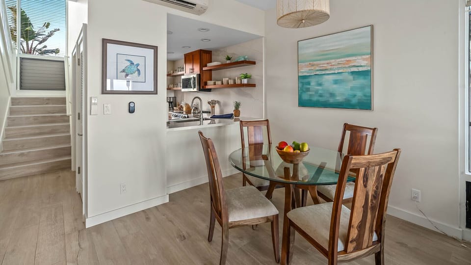 Kapalua Bay Villas #33B2 - Dining Room & Kitchen - Parrish Maui