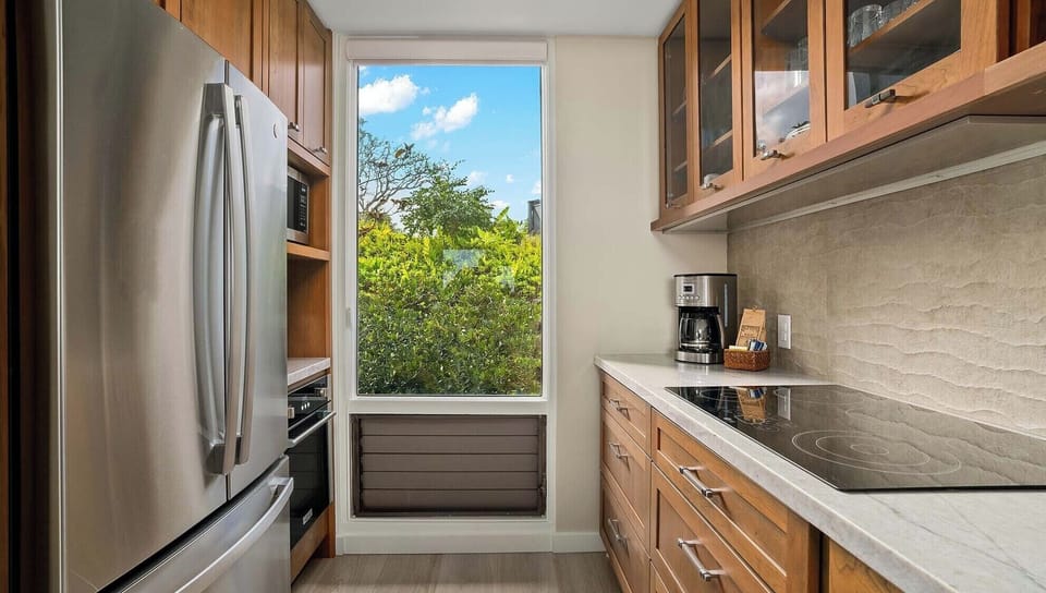 Kapalua Bay Villas #31G1 - Modern Equipped Kitchen - Parrish Maui