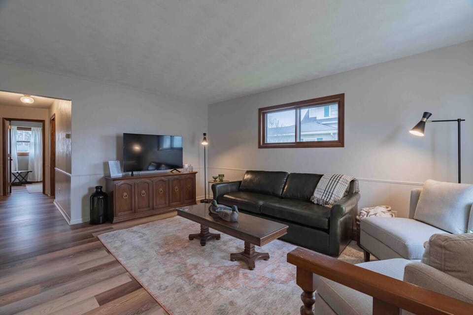 Living room with Smart TV.