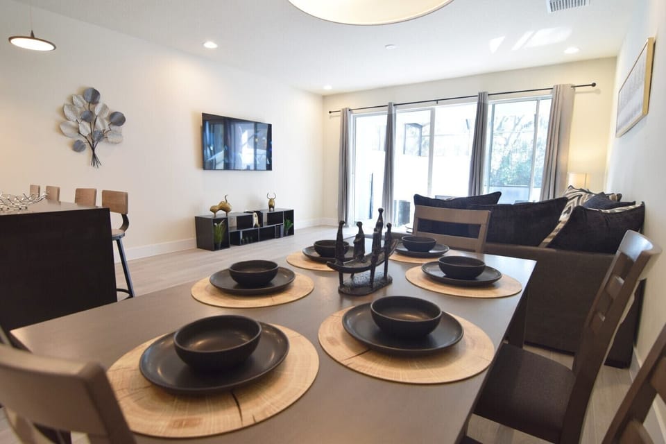 Formal dining area