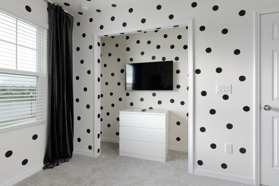 Non-stop fun awaits in this Mickey Mouse-themed suite with its own Smart TV.