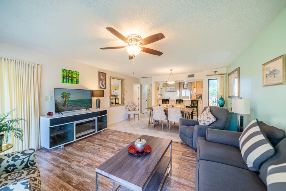 Plenty of seating for everyone to enjoy just being together.