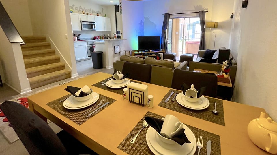 Dining room, Living room view