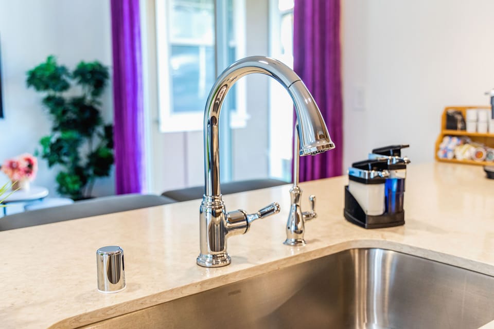 Purified water from a 4-stage reverse osmosis system—drink with ease!