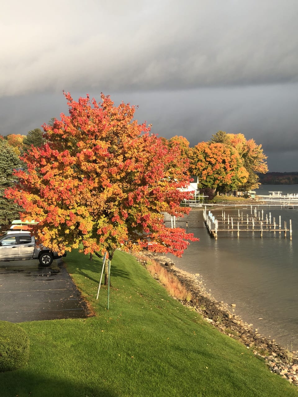 The Fall colors in Northern Michigan are amazing. 