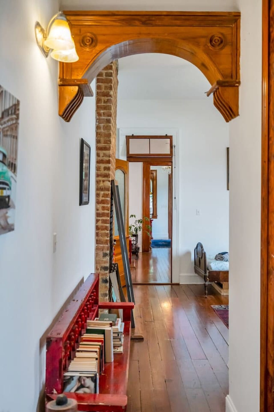 Accented hallway