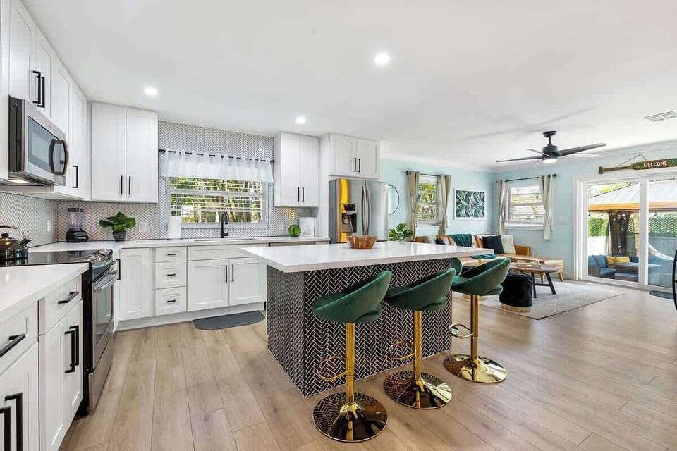 Beautiful quartz countertops