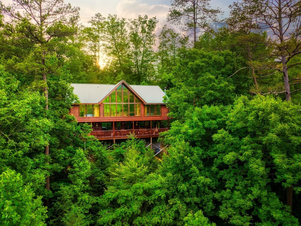 Cabin set in 3 acres of secluded nature