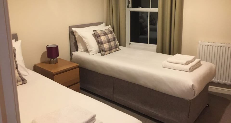 2 singles or king at Mid Wales Holiday Lets Bakehouse Apartment