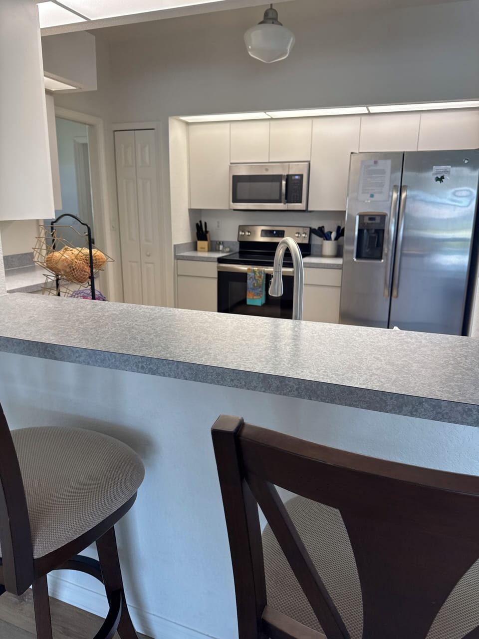 Fully stocked kitchen