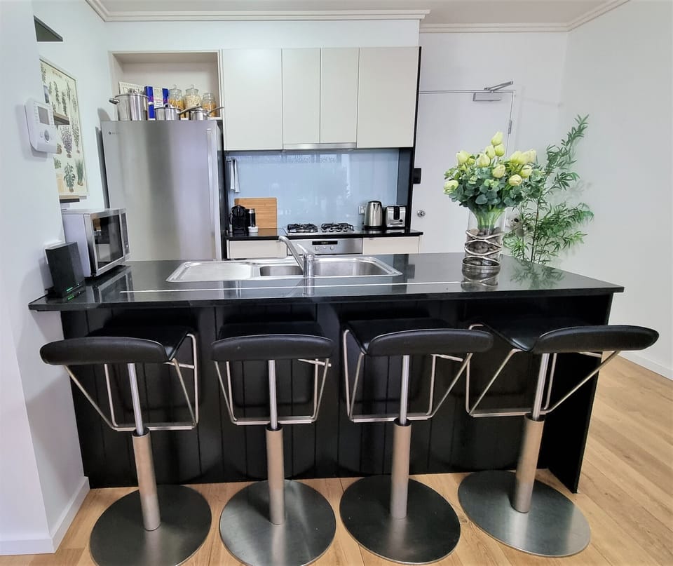 Contemporary kitchen - fully equipped
