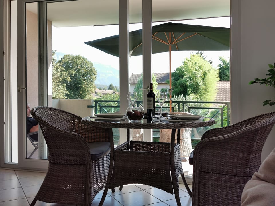 résidence-aix-parc-lac.com  Vue de la terrasse