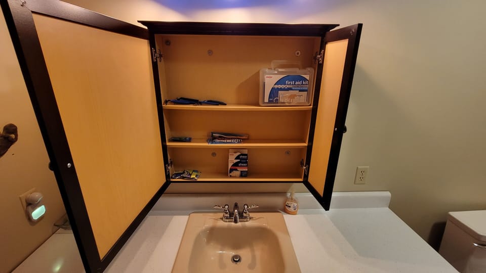 Bathroom - Medicine Cabinet with Supplies (varies)
