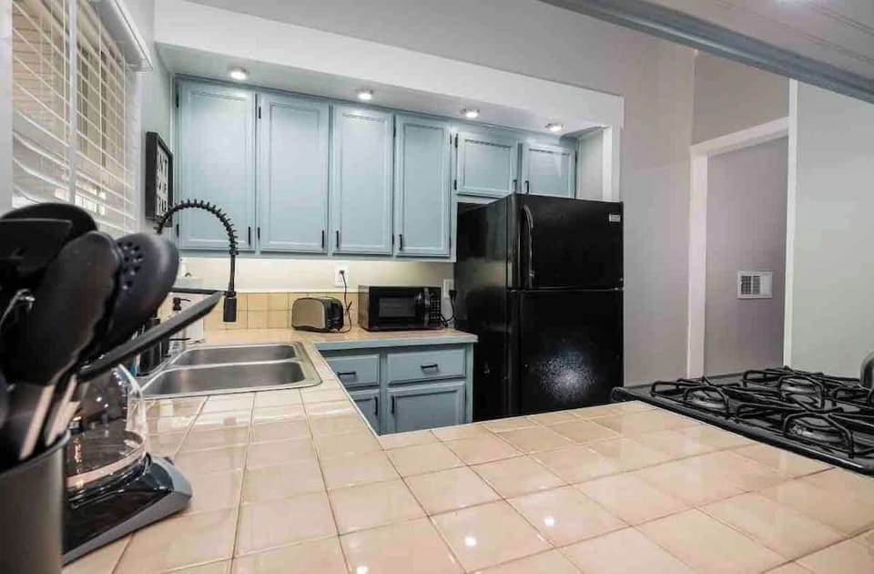 Fully stocked kitchen