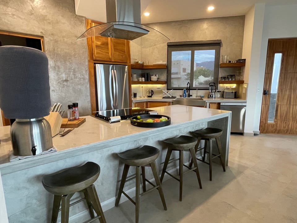 Gourmet kitchen with everything you need! Range, cooktop, dishwasher, etc.