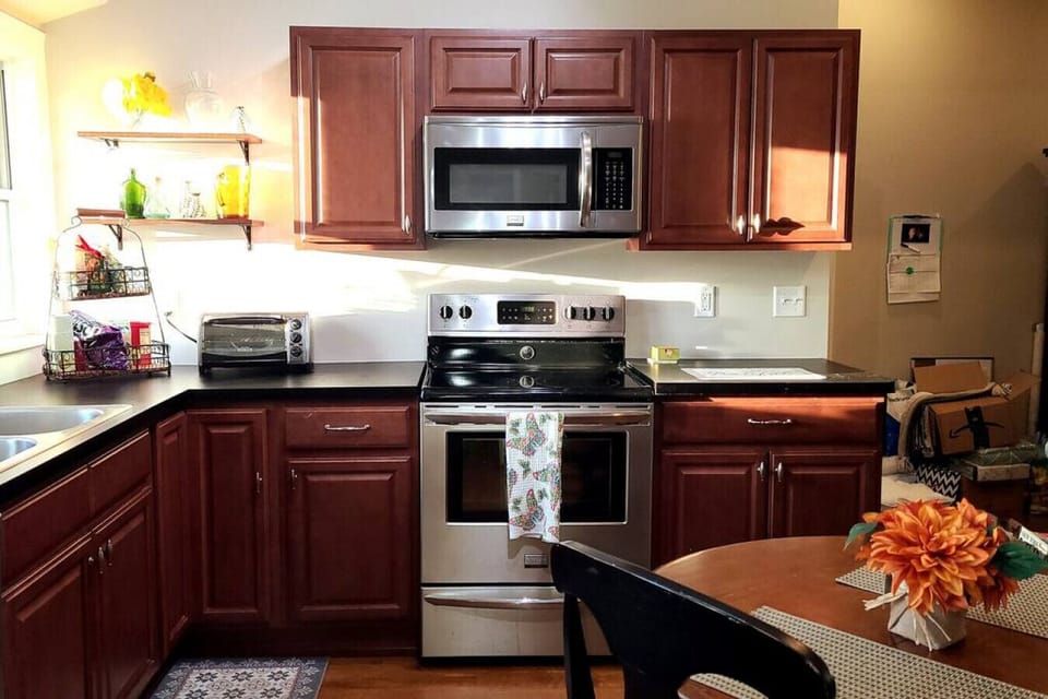 Stove, oven, microwave, toaster