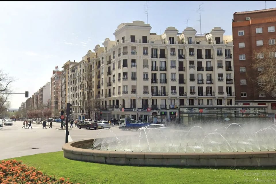 View of the building from the street